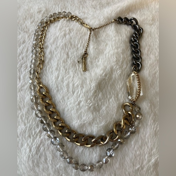Kenneth Cole Chains and Crystals Necklace - Picture 6 of 10